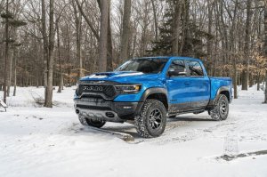 Ram 1500 Running Boards - AMP Research - PowerStep Xtreme - Black - `19-`24